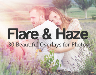 Flare & Haze: 30 Overlays for Photos