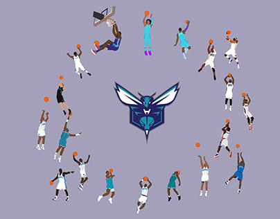 CHARLOTTE HORNETS BOBCATS STYLE / NBA - concept by SOTO on Behance