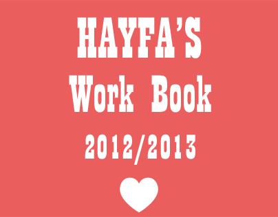 Hayfa's book 2012/2013