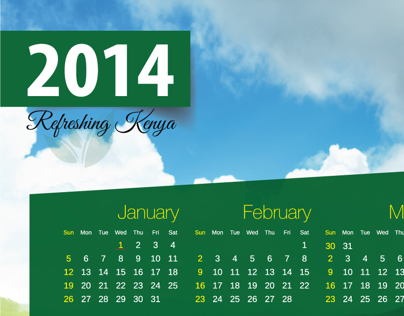 Ketepa calendar 1 page