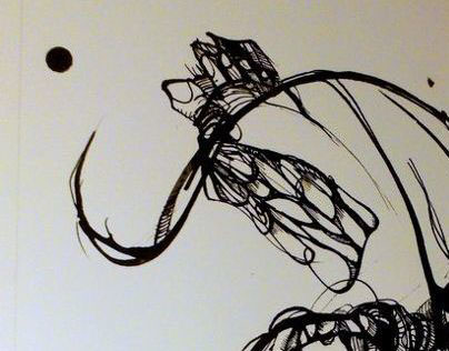 Ink on paper