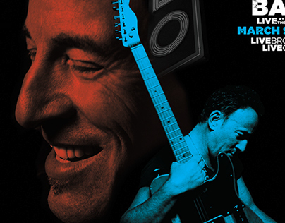 Bruce Springsteen Event Poster