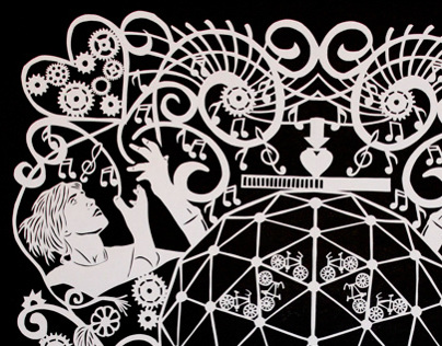 Imogen Heap | Album Artwork | Paper Cut Outs