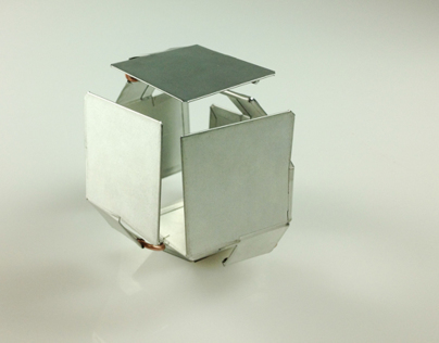 Tin Steel Expandable Cube