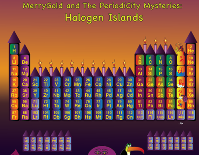 MerryGold & the PeriodiCity Mysteries: Halogen Islands