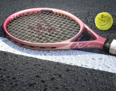 Tennis Racquet Render