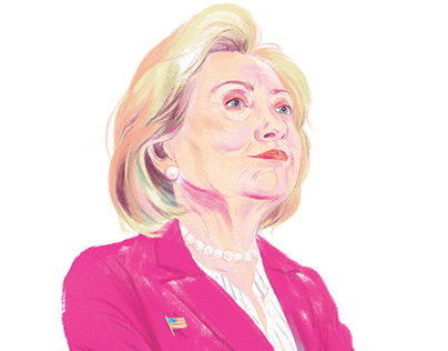 Lenny Letter // 
Hillary Clinton Portrait