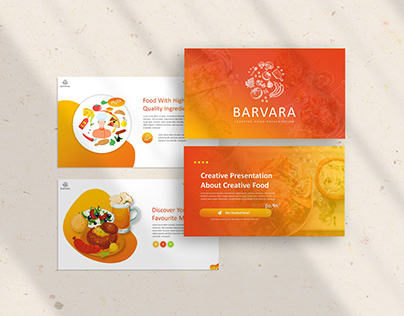 Barvara Food Presentation Template