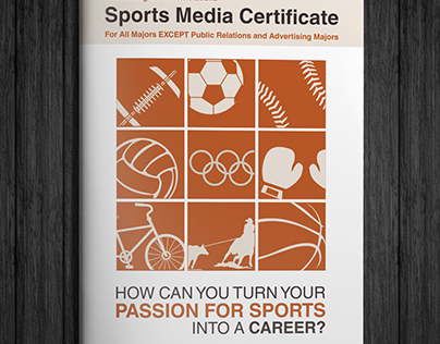 Sports Media Certificate Brochure