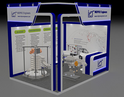 3D STALL DESIGN AND FABRICATED STALL
