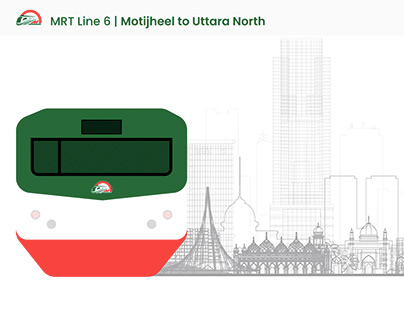 Dhaka Metro Rail- MRT 6 Station Update Screen