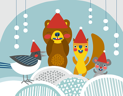 X-mas graphics and animations for children´s website