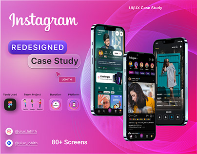 Instagram Redesign : Product / UIUX Design Case Study