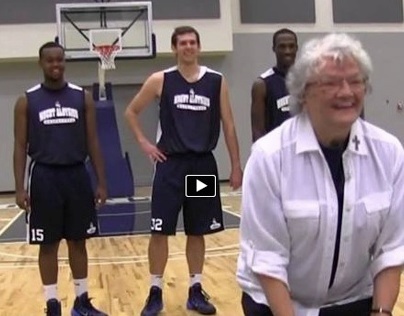 Sister Eric Marie vs Mountie Basketball | PIG (Video)