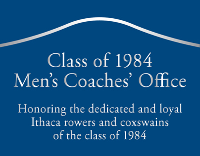 Ithaca College Boathouse Signage