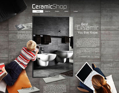 Ceramic Website Design
