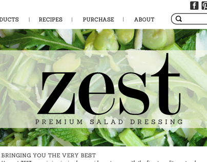 Brand Guideline - Zest Salad Dressing