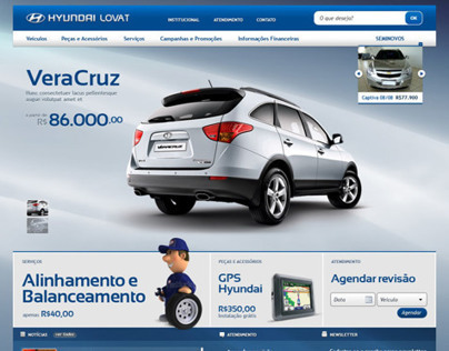 Hyundai Lovat Website