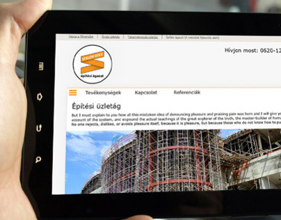 Fresh website for Buildin construction company