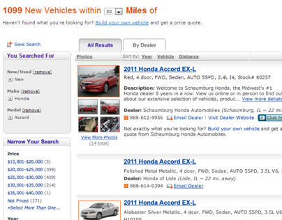 Cars.com: New Car Search