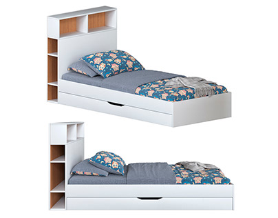 3d model: Kid's bed LA REDOUTE INTERIEURS - BIFACE