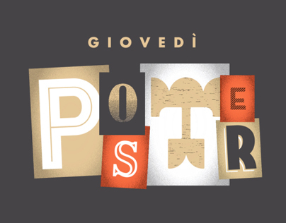 Giovedì Poster - Collection
