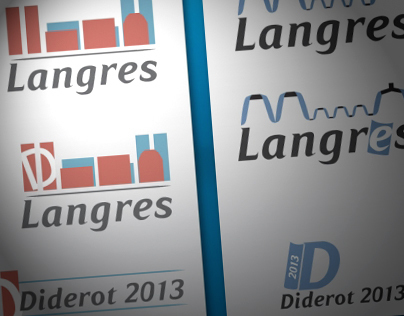 Logo ville de Langres et Diderot 2013