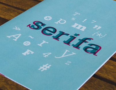 Serifa Type Specimen