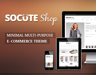 Socute shop: Multi-purpose E-commerce Theme