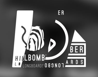 Hillbomber longboards logo concepts