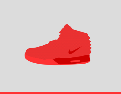 Nike Air Yeezy II - Red October