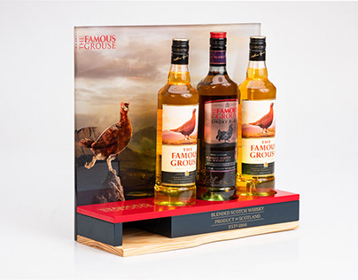 The Famous Grouse display