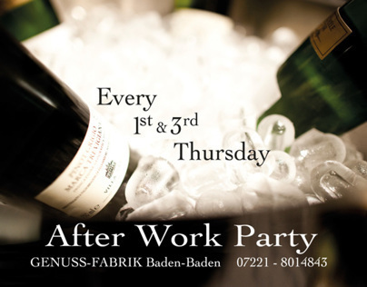 After Work Party Flyer