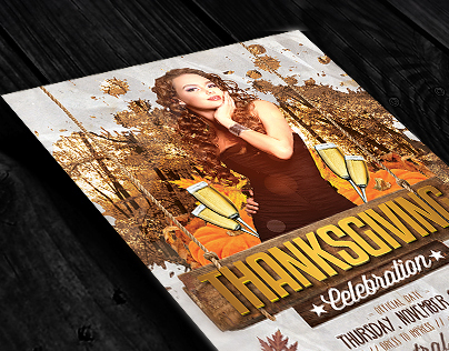 Thanksgiving 3 | Flyer + Facebook Cover
