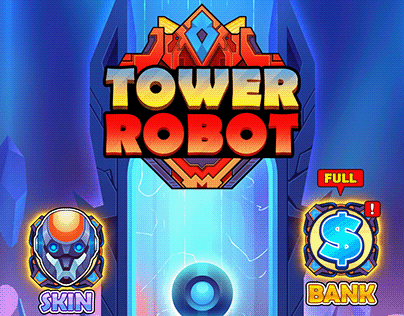 Tower Robot Game UI
