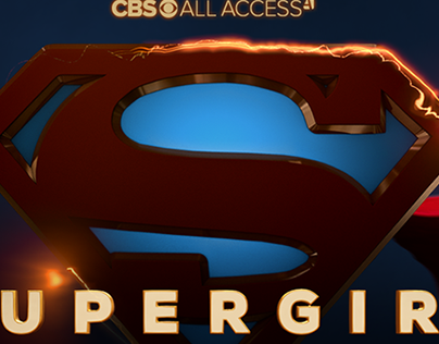 Roku Login page Marketing Design for Supergirl & Flash