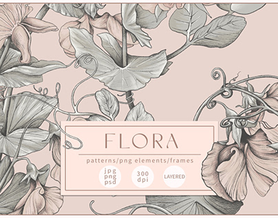 Pattern collection “Flora”