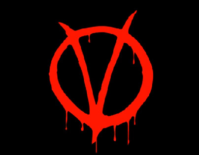 Typorama "V for Vendetta"