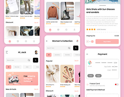 Shopping /Ecommerce App UI Design