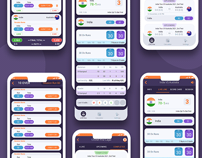 Cricket Khai Lagai - Cricket Betting App Design