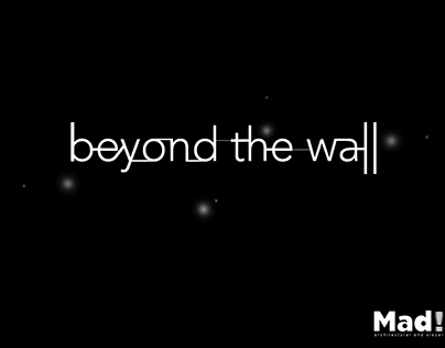Beyond the wall videomapping contest Graphic Design
