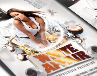 White Affair Flyer