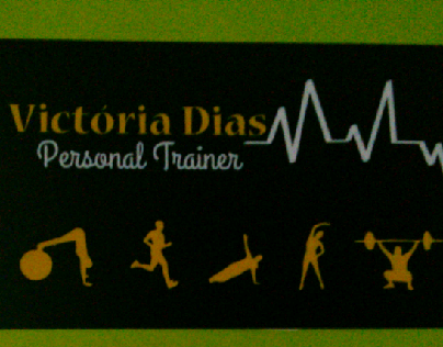 cartão de visita- personal trainer