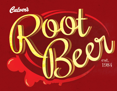 Culver's Root Beer Logo Design