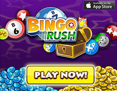 Bingo Rush and Blitz Advertising