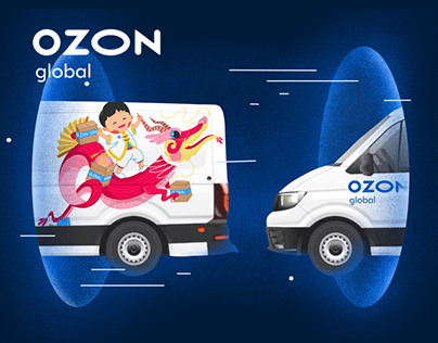 Concept art for Ozon Global/Ozon Ballon project