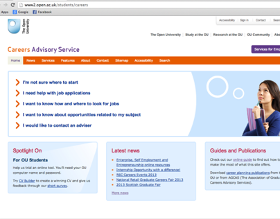 Open University - Careers Advisory Service