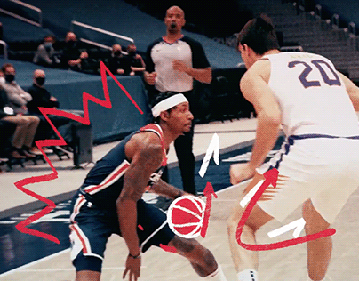 NBA + Budweiser - 2D VFX Graphic Intervention