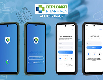 Pharmacy App UI/UX design