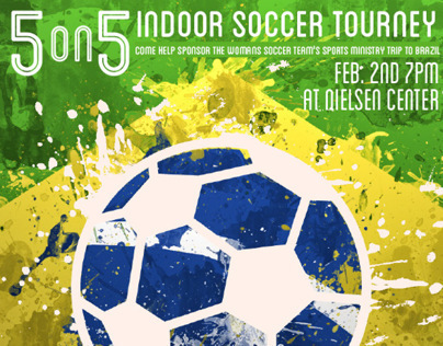 Indoor Soccer Tourney Poster